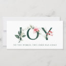 Search for joy christmas cards Green