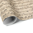 Search for music wrapping paper Antique