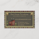 Search for primitive business cards Country