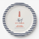 Search for lighthouse paper plates Marine