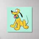 Search for mickey mouse canvas prints Pluto