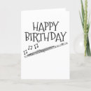 Search for flute birthday cards Woodwind