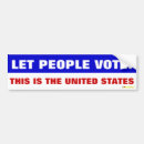 Search for vote for democracy bumper stickers Republican