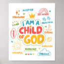 Search for i am child of god posters Christian