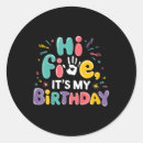 Search for its my birthday stickers Party