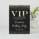 Search for vip invitations Black