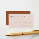 Search for minimalist wedding enclosure cards Boho