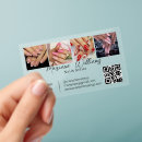 Search for plastic business cards Transparent