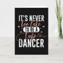 Search for tap dance cards Ballerina