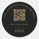 Search for gold qr code Black