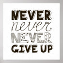 Search for never give up posters Motivation