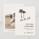 Search for mexico wedding save the dates Palm tree