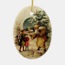 Search for old fashioned santa claus ornaments Traditional