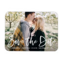 Search for save the date magnets Typography