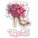 Search for gold high heel shoe stickers Chic