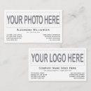 Search for simple front business cards Minimal
