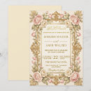 Search for gilded wedding invitations Flourish swirl gilded