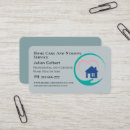 Search for home service business cards Caregiver