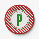 Search for candy cane plates Stripes