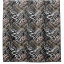 Search for ethnic shower curtains Brown