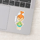 Search for pebbles stickers Hanna barbera cartoon
