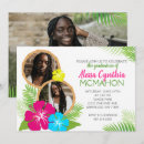 Search for hawaiian graduation invitations Tropical