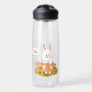 Search for cute bunny water bottles Back to school