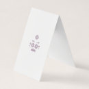 Search for tent business cards Folded