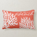 Search for beach house pillows Coral
