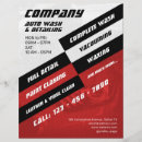 Search for auto detailing flyers Cleaning