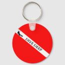 Search for scuba diving keychains White
