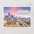 Search for atlanta postcards United states