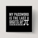 Search for pi day buttons Nerd