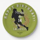 Search for lacrosse paper plates Birthday