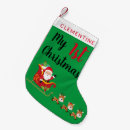 Search for baby boy christmas stockings Reindeer