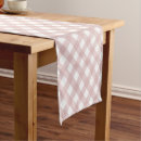 Search for pink gingham table runners Elegant