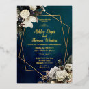 Search for wreath wedding invitations Green