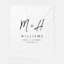 Search for wedding date blankets Modern