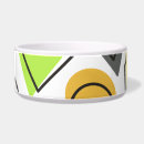 Search for mid century modern pet bowls Geometric
