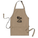 Search for novelty aprons kiss the cook