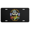 Search for airborne license plates Army