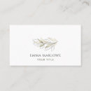 Search for leaf business cards Simple