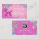 Search for balloon decoration business cards Cute