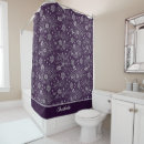 Search for purple shower curtains Leaves
