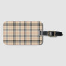 Search for plaid luggage tags Scottish
