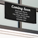 Search for coming soon signs Black and white