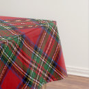 Search for rustic tablecloths Tartan