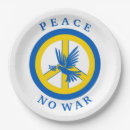 Search for peace sign paper plates Blue