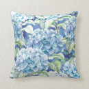 Search for hydrangea pillows Blue
