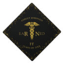 Search for black and gold graduation cap toppers Elegant